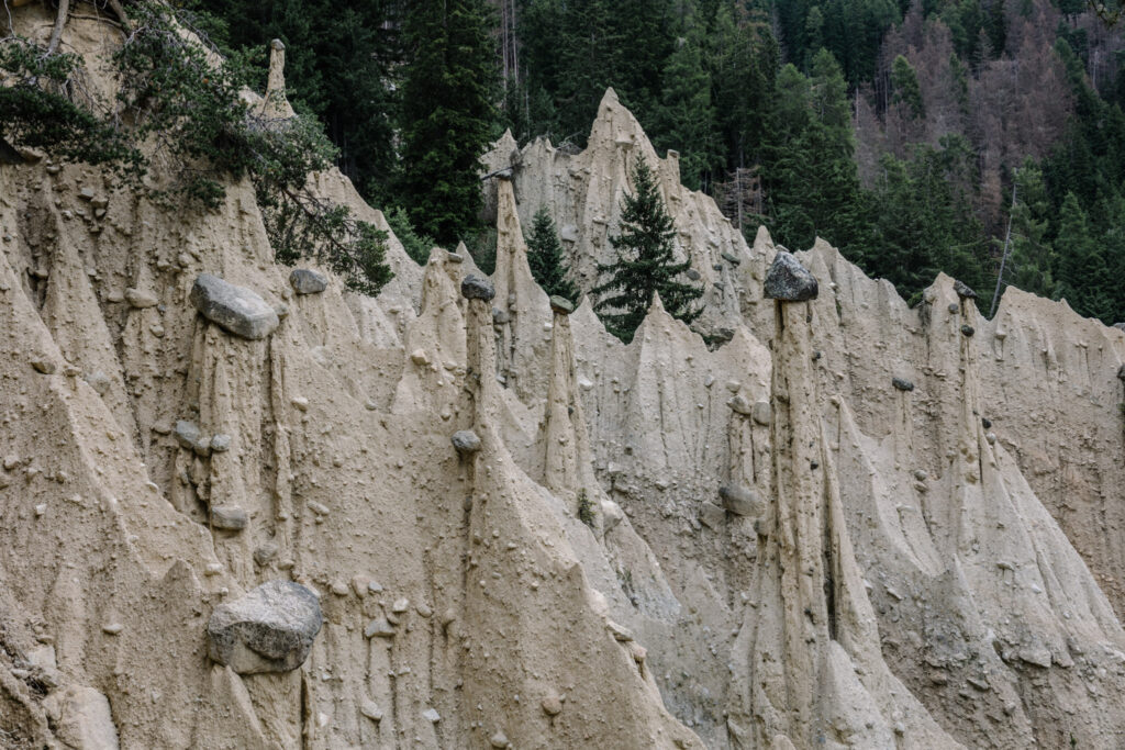 Earth pyramids of Platten, místo kam jsem se chtěl už roky podívat.