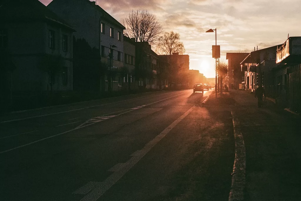 nádražní ulice Turnov